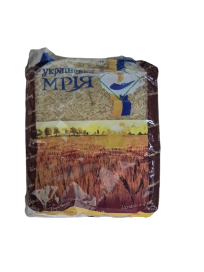 Крупа рисова 1кг ТМ Українська мрія